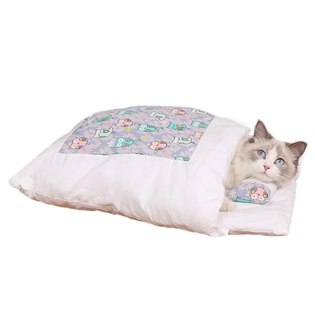 Pet Bed and House for Puppy Kitty Sleeping Bag Mat Sofas