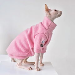 Sweater Winter Thicken Warm Devon for Hairless Cat Clothes Cornish